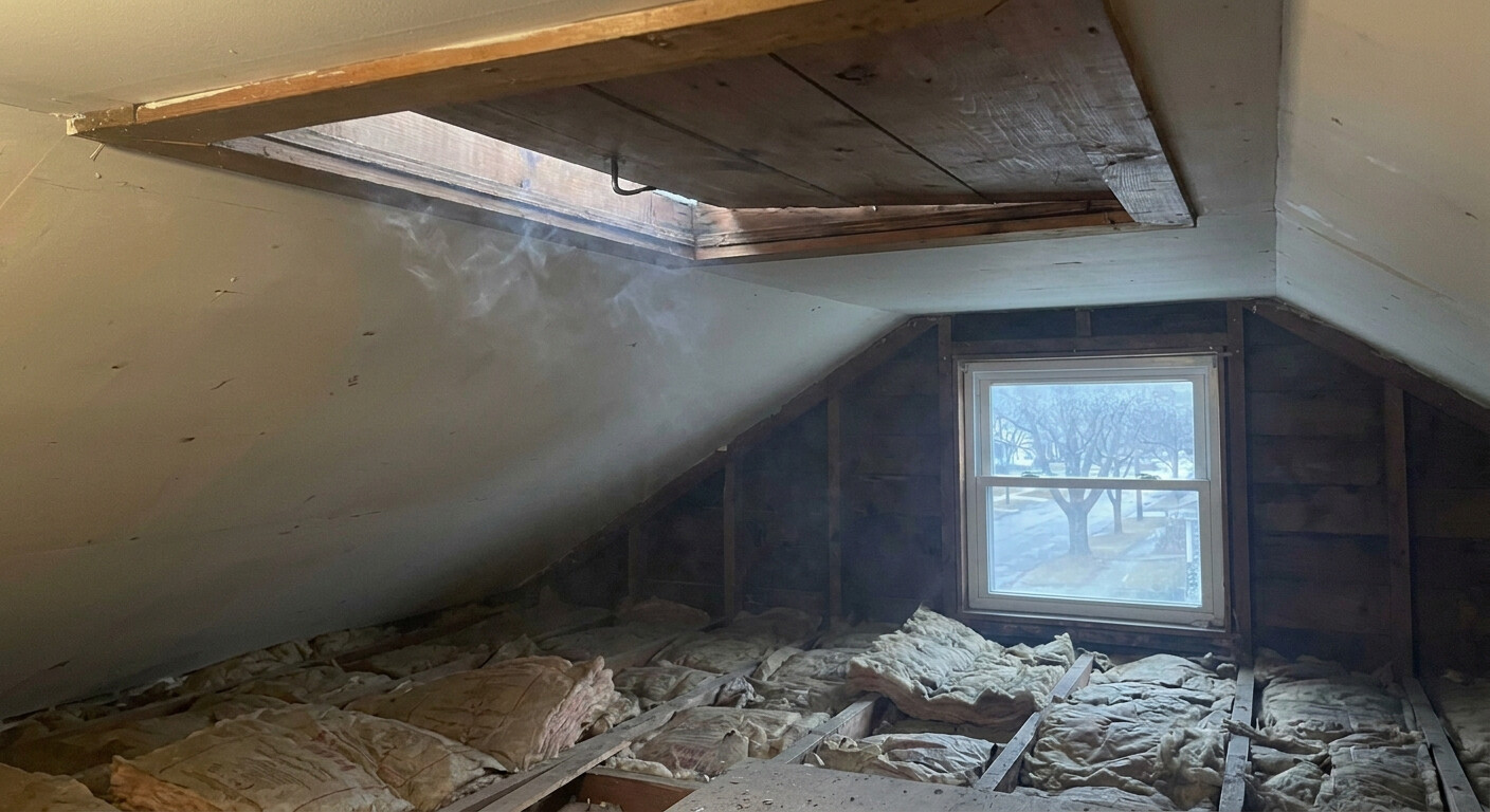 Is Drafty Air Sneaking Into Your Mt. Pleasant Home From the Attic?