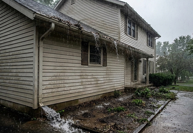 Do Your Mt. Pleasant Gutters Struggle During Heavy Rainstorms?